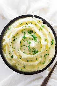 If the potatoes are too thick, add more cream. Creamy Roasted Garlic Mashed Potatoes Recipe Chef Billy Parisi