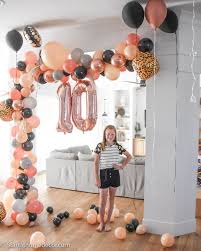 budget friendly diy balloon garlands