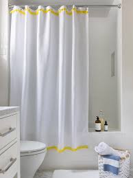 upcycle a plain shower curtain