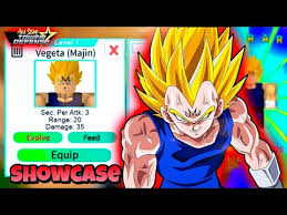 Welcome to roblox all star tower defense! New Code Amazing New Majin Vegeta Showcase In All Star Tower Defense Roblox Youtube