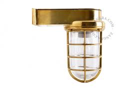 This Brass Wall Light Will Superbly Fit
