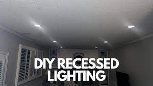 how to diy recessed lighting you