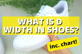 d width in shoes size chart guide