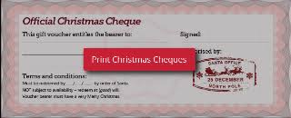 christmas gift cheques pledge to do