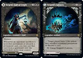 Join us discussing news, tournaments, gameplay, deckbuilding, strategy, lore, fan art, cosplay, and more. Tergrid God Of Fright Tergrid S Lantern Foil Showcase Magic The Gathering Singles Standard Legal Sets Kaldheim Mage S Archive