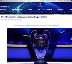 Uefa europa league livestream uefa europa league auslosung viertelfinale am 15 03. Uefa Champions League Auslosung Live Stream Direkt Online Nutzen Chip