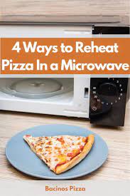 4 ways to reheat pizza in a microwave