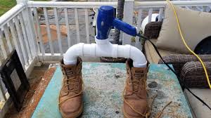 how to make a pvc boot dryer simple