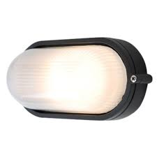 Lutec Echo Oval Bulkhead Light Ip44