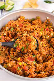 spanish rice with ground beef easy one