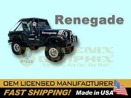 1974 1975 Jeep Renegade Cj5 Decals