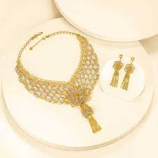 malabar gold necklace set nslank058