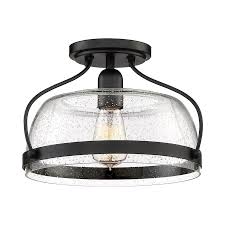 Popular ceiling lights lowes of good quality and at affordable prices you can buy on aliexpress. Quoizel Henderson 12 5 In Black Farmhouse Semi Flush Mount Light Lowes Com Farmhouse Ceiling Light Semi Flush Mount Lighting Semi Flush Ceiling Lights