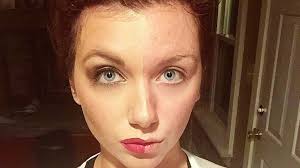 half face makeup selfies