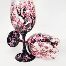 Wine Glass Painting At Home
