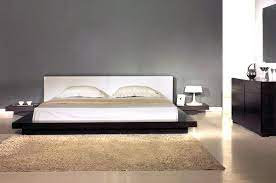 Japanese Style Contemporary Platform Bed