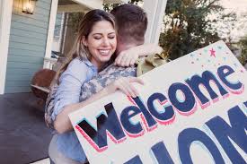 welcome home from deployment ideas