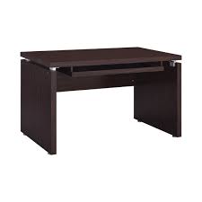Also, if you wanted both sides of the desk to have drawers, you can skip the steps to add the door…and if you want both sides to have doors, you can skips the steps to add the drawers. Russell Computer Desk With Keyboard Tray Medium Oak Walmart Com Walmart Com