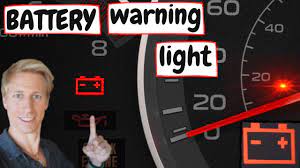 battery warning light on dashboard