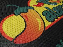 rubber ser logo mats are logo floor