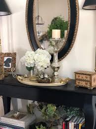 5 ways to style a console table