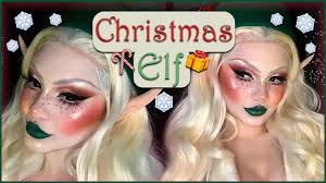easy christmas elf makeup tutorial