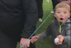 From baby to golfer in one year with rory mcilroy (watch until the end!) Rory Mcilroy And Wife Erica Stoll Are Picture Of Happiness As She Acts As His Caddy Ahead Of Masters Independent Ie