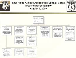 Softball Board Organizational Chart