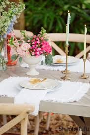 Simple Spring Table Decorations