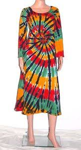 Details About Tie Dye Womens Rasta Spiral Long Sleeve Dress Marley Hippie Sm Med Lg Xl 2x 3x