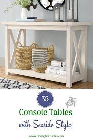 35 Coastal Console Tables With Seaside