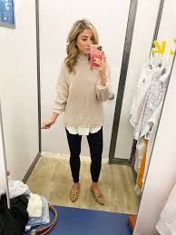 You can dress it up. October Old Navy Try On Lauren Mcbride