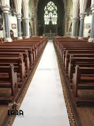 lara party hire white carpet runner