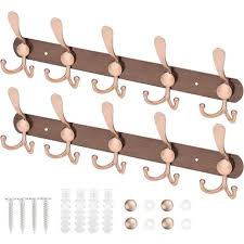 Belle Vous Wall Mounted Coat Rack In