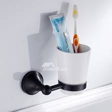 Bathroom Toothbrush Holder Oil Rubbed