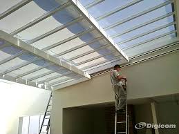 Apesar de ser um processo diferente, o telhado de vidro retrátil possui um preço de instalação bem semelhante ao de cerâmica. Coberturas Policarbonato Preco M2 Decorando Casas