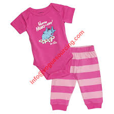 infant clothing with bottom