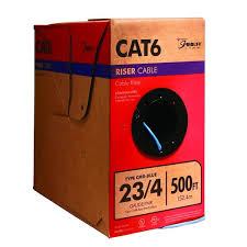 Cu Cat6 Cmr Riser Data Cable