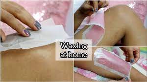 how to use veet wax strips waxing at