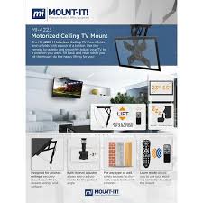 Motorized Ceiling Tv Wall Mount Mi 4223