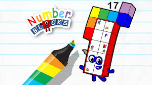 The elephant is of medium size and is an easy animal for coloring as there are not many guide him so that he colors all the sixteen penguins correctly. All New Numberblock 17 Learn To Count Cbeebies Fun House Toys Printable Coloring Page For Kids Youtube