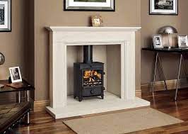 Artisan Abingdon Limestone Fireplace
