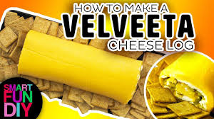 velveeta cheese log with 3 ings