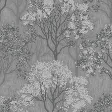 sublime woodland silhouette grey and
