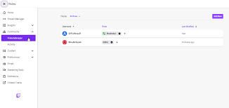 To create a twitch bot,i think you can use a custom bot creator, anything you do online can be automated with botchief. Managing Roles For Your Channel