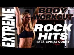 extreme body workout nonstop rock songs