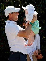 Rory mcilroy is joined by wife erica stoll and their adorable baby daughter poppy, 7 months, on the golf course after winning the wells fargo championship in north carolina. Masters 2021 Rory Mcilroy Takes Baby Break During Tuesday Practice
