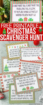 best ever christmas scavenger hunt