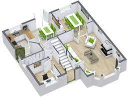 Home Plan 3d Design gambar png