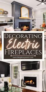 12 Electric Fireplace Ideas That Will